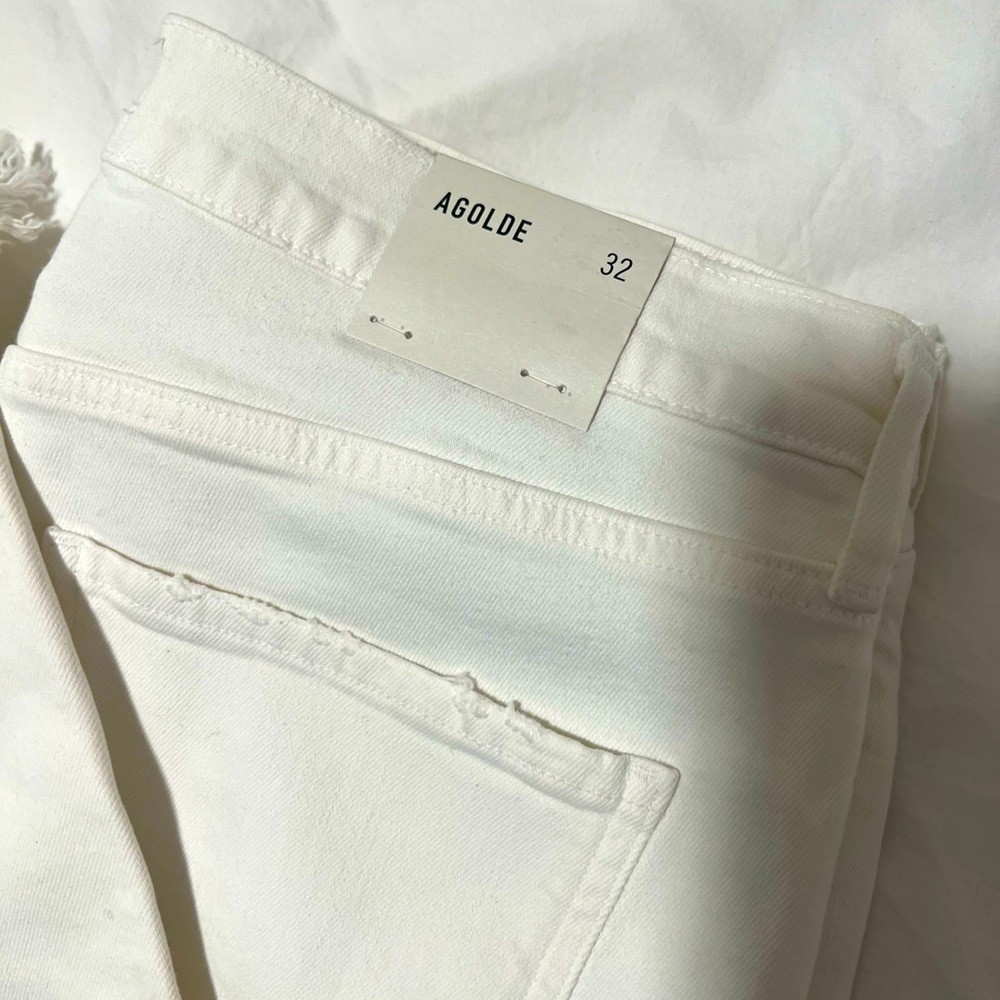 AGOLDE Toni mid rise straight size 32 NWT - Picture 2 of 4
